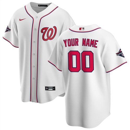 Men's Atlanta Braves Customized Authentic Stitched MLB Jersey